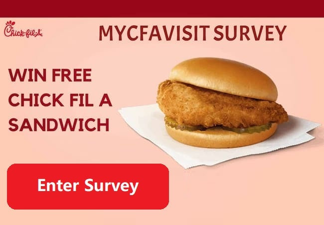 MyCfaVisit.com Survey for Free Sandwich