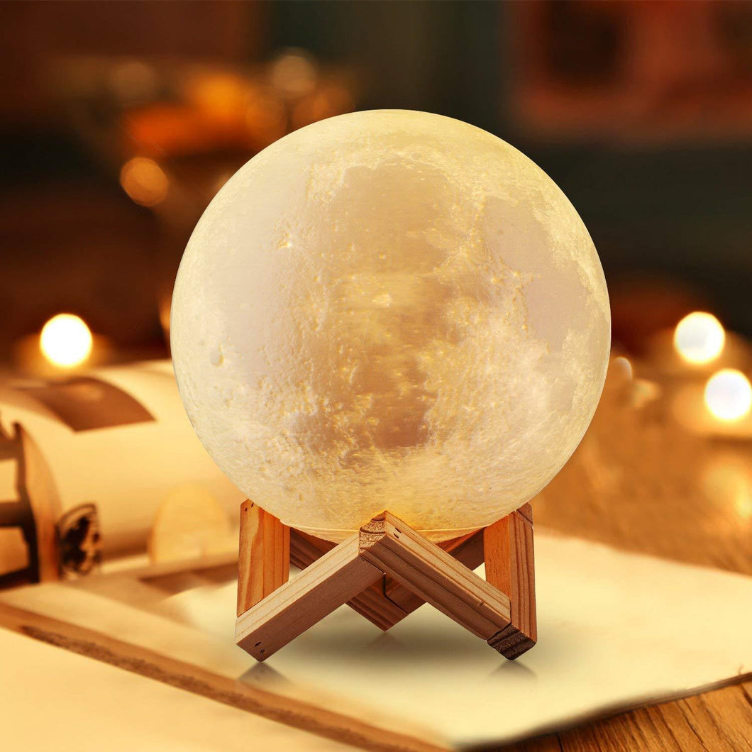 3D Moon Lamp - Night Light for Creative Gift