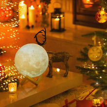 Load image into Gallery viewer, 3D Moon Lamp - Night Light for Creative Gift
