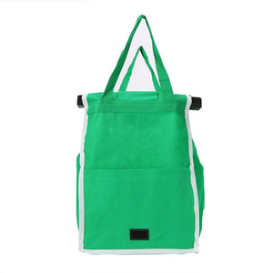Grab Bag - Reusable Clip-To-Cart Shopping Bag (2PCS)